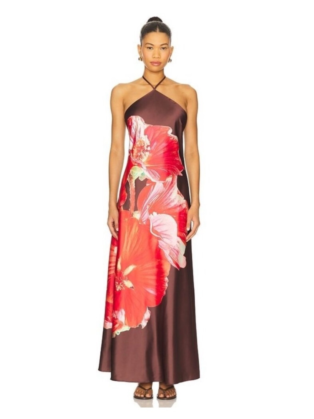 Steve Madden Flora Dress in Burnt Umber